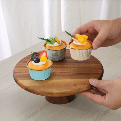 Kuroki Wooden Japanese-Style Tall Dinner Plate Mat