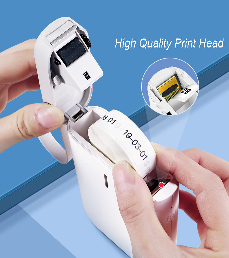 LabelMate Mini Portable Bluetooth Printer