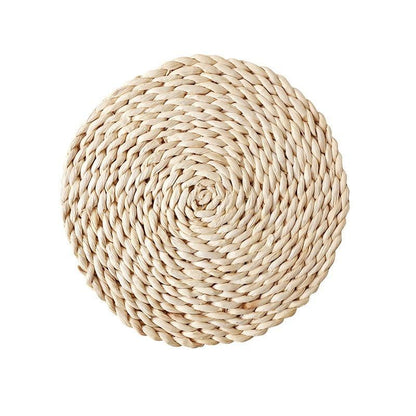 Premium Japanese Bamboo Table Mats – Elegant Round & Oval Placemats for Stylish Home and Dining Decor