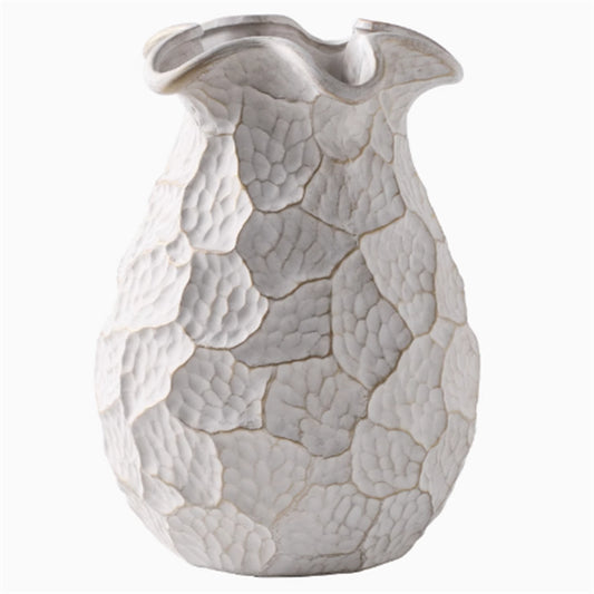 Marcel Grant Handmade Wabi-Sabi Ceramic Vase – Retro Light Luxury Design - Tavira Store | A Luxario Labs Ltd Brand. 