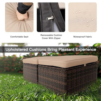 Multi-Purpose Cushioned Coffee Table with Storage