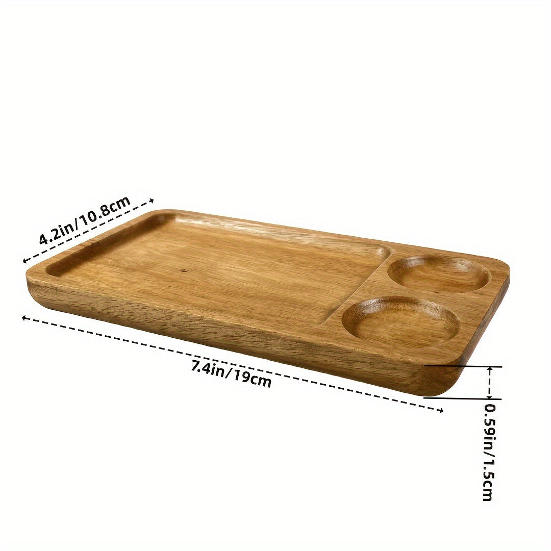 AcaLeaf – Acacia Wood Pallet High-End Plate