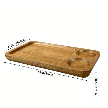 AcaLeaf – Acacia Wood Pallet High-End Plate