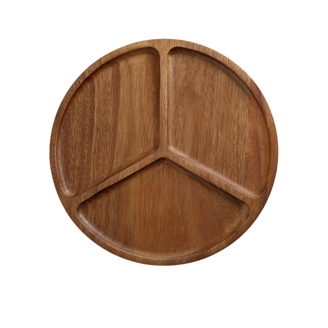 AcaLeaf – Acacia Wood Pallet High-End Plate