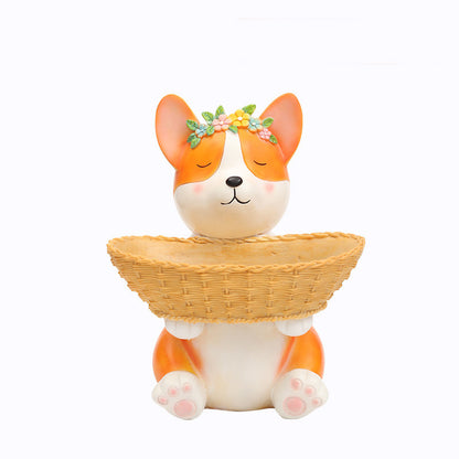Creative Animal Pattern Storage Tray for Desktop Stand