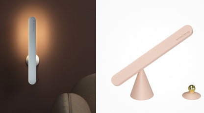 Creative Geometric Desk Lamp Wireless Magnetic Suction