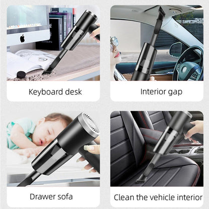 120W Wireless Portable Mini Vacuum  Car, Home Vacuum