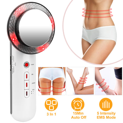 5 Mode Ultrasonic Body Shaping Device – EMS Infrared Massager for Slimming, Skin Care & Pain Relief