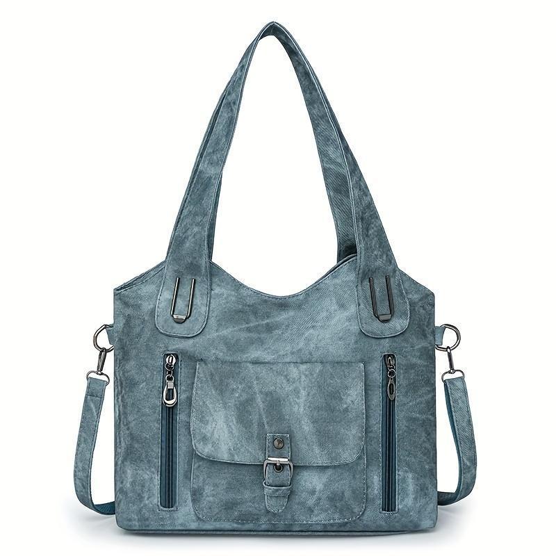 Evelyn Hart Soft Leather Handbag – Vintage Style, Premium Synthetic Leather - Tavira Store | A Luxario Labs Ltd Brand. 