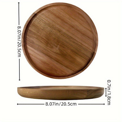 AcaLeaf – Acacia Wood Pallet High-End Plate
