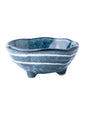 Porcevera Dish – Retro Porcelain Seasoning Dish with Colored Glaze Finish