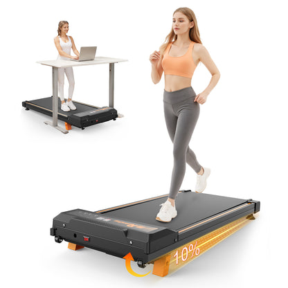 Home office Mini Treadmill LED Display Remote Control Treadmill Of 120KG
