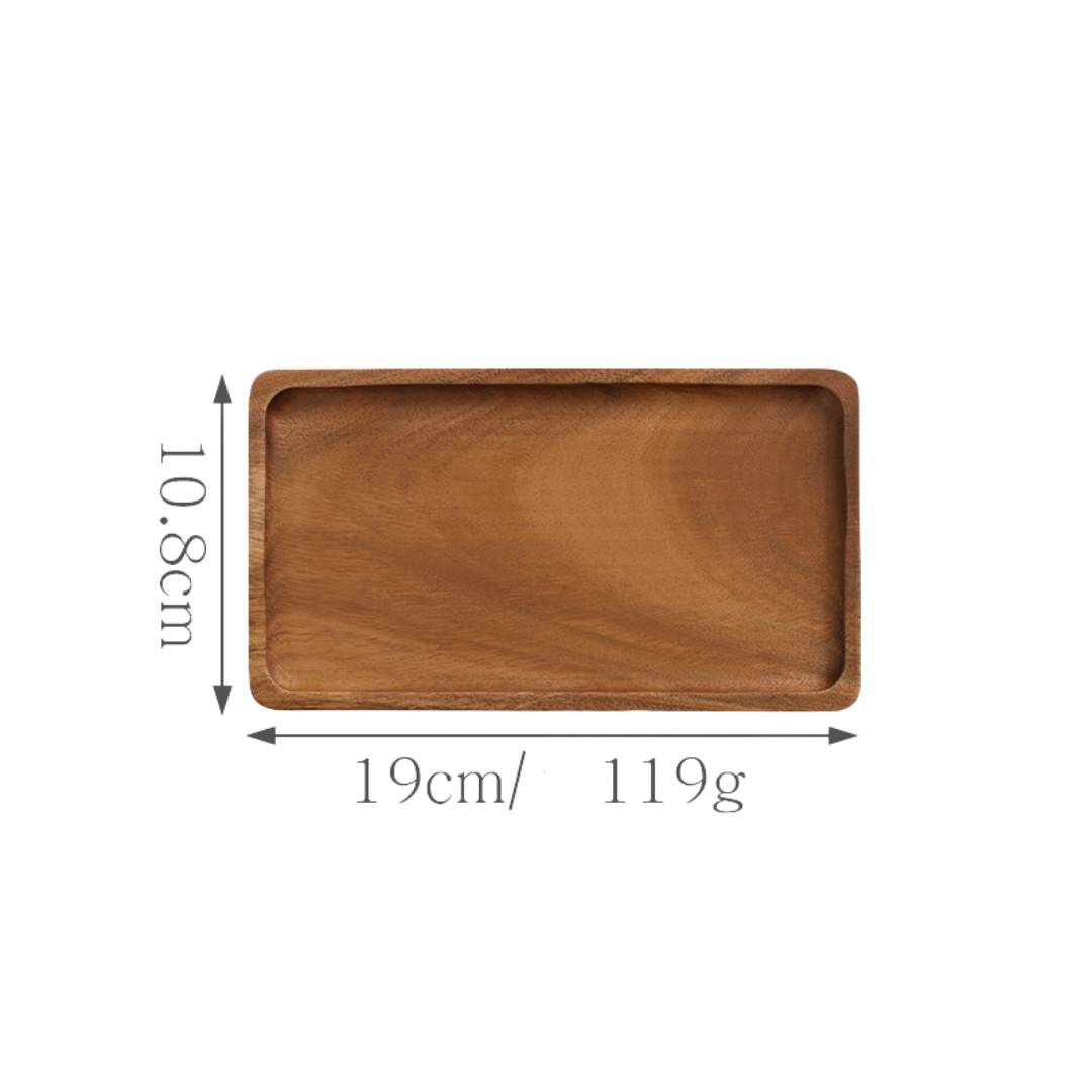 AcaLeaf – Acacia Wood Pallet High-End Plate