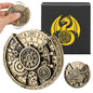 Spinoria Private Model Time Gear – Retro Fingertip Gyroscope & Stress Spinner Dice Gift Box Set