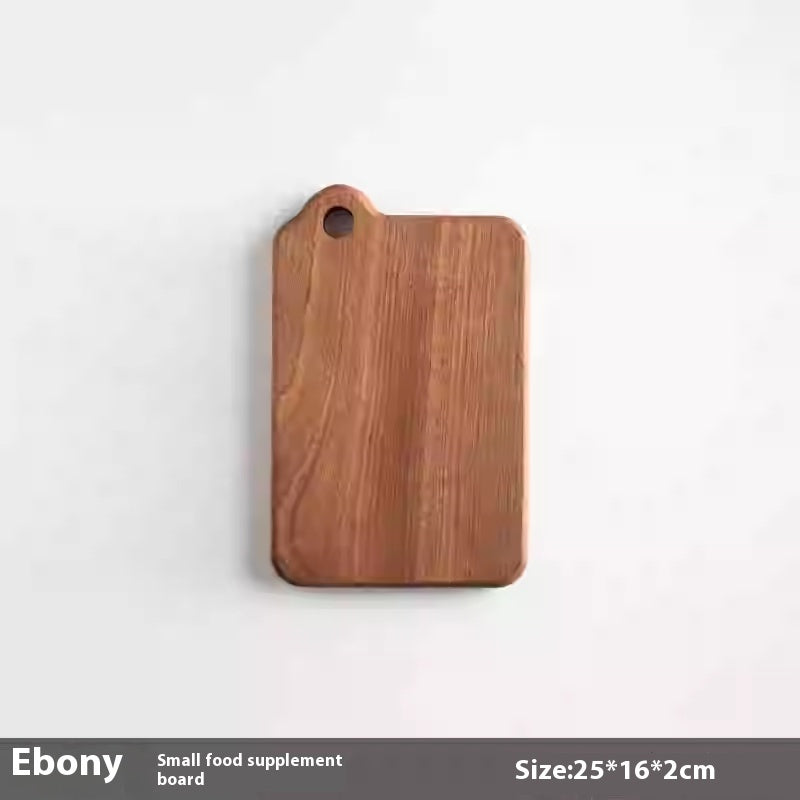 SandaWood Premium Black Sandalwood Cutting Board – Solid Wood Vegetable & Fruit Chopping Board