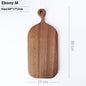 SandaWood Premium Black Sandalwood Cutting Board – Solid Wood Vegetable & Fruit Chopping Board