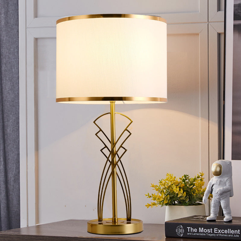 Modern Minimalist Creative Golden Yellow Table Lamp