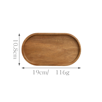 AcaLeaf – Acacia Wood Pallet High-End Plate