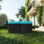 Multi-Purpose Cushioned Coffee Table with Storage