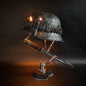 Crafts Decorations Classical War Helmet  Relic Lamp