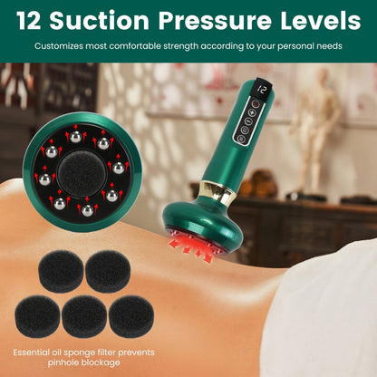 SleekSkin Anti Cellulite Massager Handheld Vacuum Suction Kit – Beauty Tool