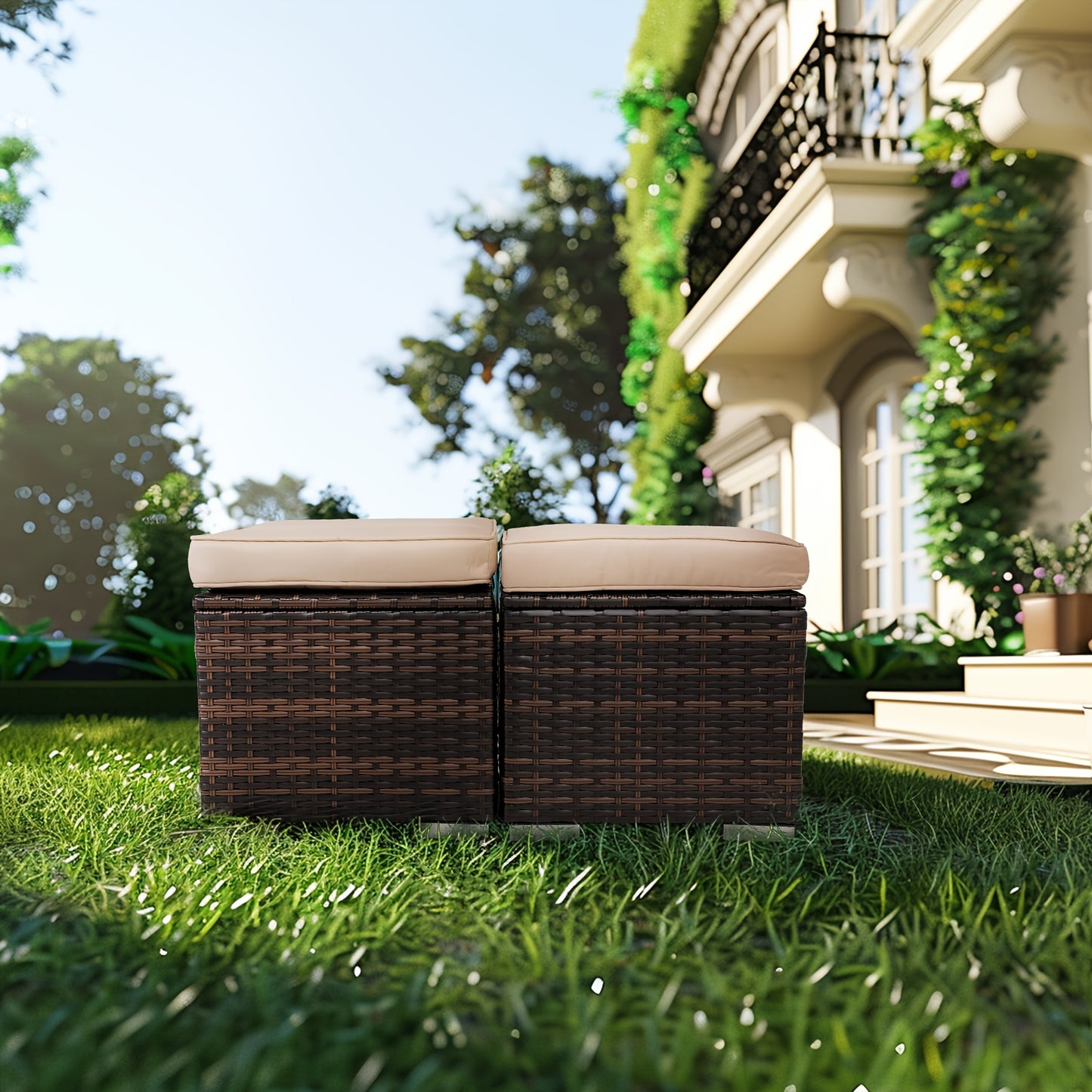 Multi-Purpose Cushioned Coffee Table with Storage