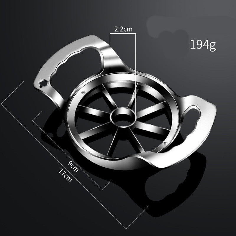 SliceMaster Fruit Slicer – Stainless Steel & Zinc Alloy