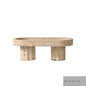 Modern Luxury TV Cabinet Tea Table Fruit Stone Tray