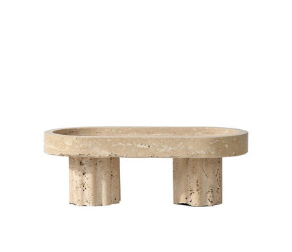 Ardenza Modern Luxury Stone Tray – Decorative TV Cabinet & Tea Table Accent - Tavira Store | A Luxario Labs Ltd Brand. 