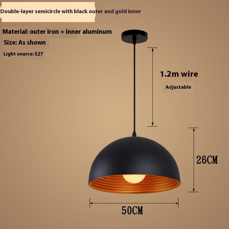Industrial Style Chandelier Creative Personality Office