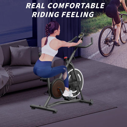 TriMax Pro Exercise Bike – Magnetic Resistance Indoor Cycling Bike with Digital Display & Adjustable Settings