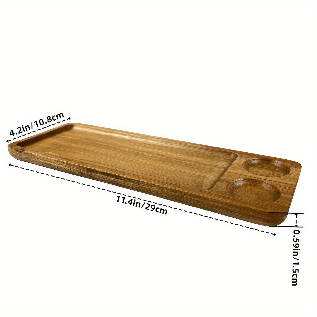 AcaLeaf – Acacia Wood Pallet High-End Plate