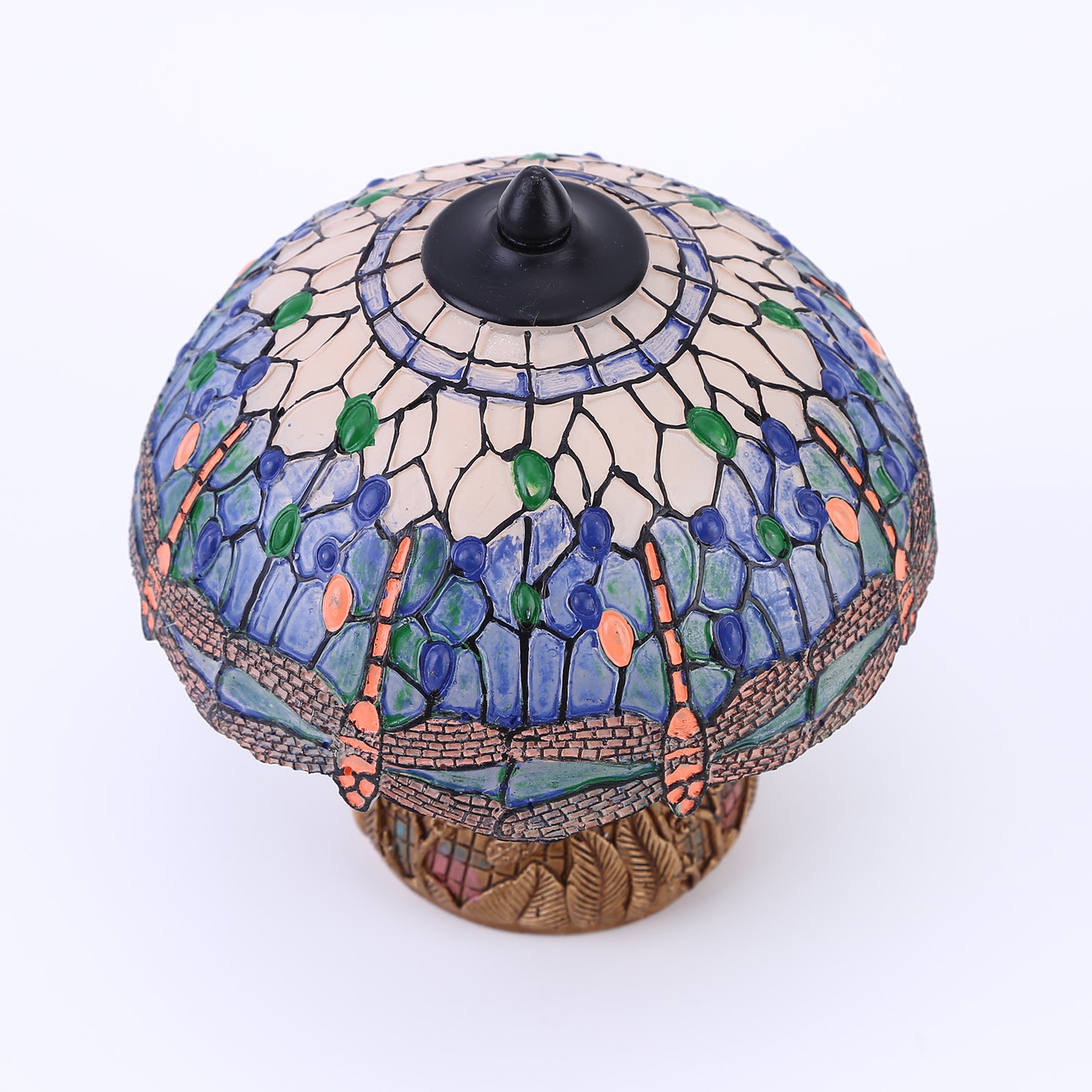 Aurora Dragonfly Table Lamp – Luxury Handmade Resin Ornament for Stylish European & American Home Decoration