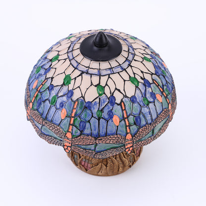 Aurora Dragonfly Table Lamp – Luxury Handmade Resin Ornament for Stylish European & American Home Decoration