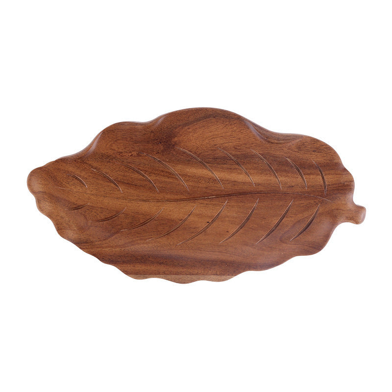 Luxury pine tray with leaf pattern