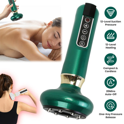 SleekSkin Anti Cellulite Massager Handheld Vacuum Suction Kit – Beauty Tool