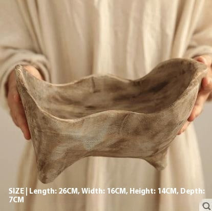 Woodique Bowl – Geotic Golden Ratio Handmade Wooden Bowl with Feet