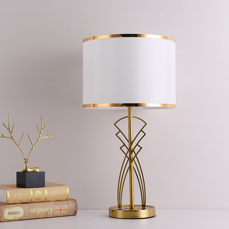Modern Minimalist Creative Golden Yellow Table Lamp