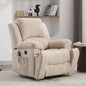 Heated, Vibrating, Powerful Massage Lifting Chair with USB Remote Control