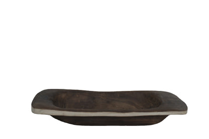 Wooden Tray Coffee Table High-end Fruit Basin Wooden Creative Tray Decoration